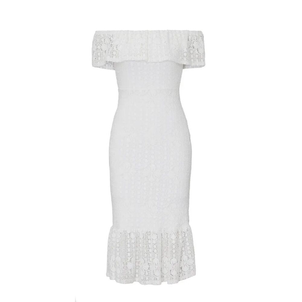 Nightcap Sunflower Lace Midi Dress Size 10 MSRP: $396
